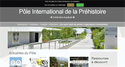 Desktop Screenshot of pole-prehistoire.com